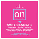 On Ice Buzzing Cooling Female Arousal Oil Ampoule by Sensuva Default Title Enhancers Female